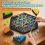 Interactive Rubber Band Board Game, Triangular Chain Strategy Puzzle Peg Game for Family Game Nights 3