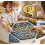 Interactive Rubber Band Board Game, Triangular Chain Strategy Puzzle Peg Game for Family Game Nights 5