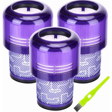 V11 Ersatz-Staubsaugerfilter, 3er-Pack waschbares Filterset für SV14 Animal Torque Drive Staubsauger