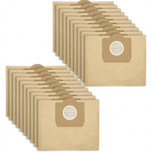 20 sacs d'aspirateur de rechange pour les modèles WD3 MV3 A2201, 2204, 2504, 2554, 2251 et 2604.