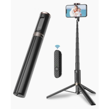 152 cm Selfie-Stick-Stativ, All-in-One-Handyständer aus Aluminium mit Fernbedienung für Reisen und Vlogging