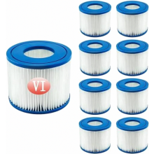 Cartuchos de filtro para piscinas, filtros de repuesto para sistemas de spa Miami, Vegas y Monaco, tipo VI, paquete de 16 unidades.