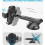 Suporte universal para celular veicular com ventosa para para-brisa e painel, compatível com smartphones. 5