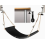 Adjustable Under Desk Foot Hammock with Headphone Hook, Office Foot Rest for Comfortable Leg Relaxation 1