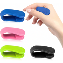 4 Pcs Portable Acupressure Finger Clips, Hand Massage Rings for Stress, Tension and Daily Relaxation