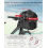Waterproof Foldable Front Bike Basket with Quick Release Handlebar Mount for Commuting and Shopping 4