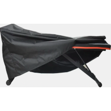 Verstellbare Hantelbankabdeckung, wasserdichtes 600D Oxford-Gewebe, für drinnen und draußen, 127 x 58,4 x 43,2 cm, Schwarz