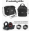 Waterproof Foldable Front Bike Basket with Quick Release Handlebar Mount for Commuting and Shopping 3