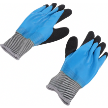 Geïsoleerde elektrische handschoenen, 380 V tot 1000 V, bescherming tegen hoge spanningen, vlamvertragend rubber, dun.