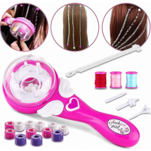 Máquina automática para trenzar el cabello para niñas, herramienta de peinado fácil de usar para crear peinados creativos.