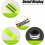 4 Pack Elastic Reflective Bands with Hook and Loop Fastener for Cycling, Jogging, Hiking, Green 5