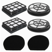 Ensemble de filtres pour aspirateur BZ152EF pour la série 2 BGC05A220A BGC05A320 BGC05A322, 2 filtres HEPA et 2 filtres d'échappement