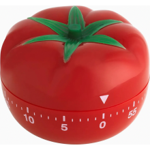 Minuteur à tomates, minuteur à œufs de cuisine, horloge mécanique à compte à rebours pour les études, les jeux, la cuisine et les devoirs, r
