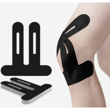 Bande de kinésiologie pour le soutien et le soulagement de la douleur au genou, 10 bandes, imperméable, élastique, respirante, sans latex