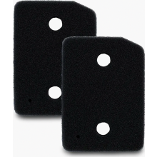 Lot de 4 filtres pour sèche-linge à pompe à chaleur, filtres en mousse fine et grossière, 207 x 157 x 30 mm