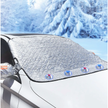 Faltbare Auto-Windschutzscheibenabdeckung mit Magnetbefestigung, Winterschutz vor Frost, Schnee, Eis, Sonne und Staub