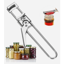 Adjustable Stainless Steel Jar Opener, Non-Slip Multi-Function Bottle and Can Opener for Seniors