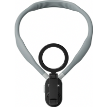 Magnetic Neck Phone Holder, Hands Free POV Vlog Selfie Mount with Chest Strap for Video Recording