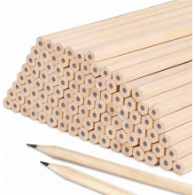 Ensemble de 50 crayons HB pour enfants, crayons en bois véritable pour élèves, enseignants, bureau, école, dessin et écriture