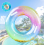 Adult Inflatable Swim Ring with Handle, Transparent Rainbow Sequin Pool Float for Summer Pool Parties 2