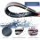 Door Draught Excluder 94cm, Double Seal Noise and Wind Blocker for Front and Interior Doors, Grey 2