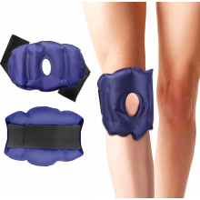 Wiederverwendbare Gel-Kniebandage zur Schmerzlinderung, Reduzierung von Schwellungen und Unterstützung der Regeneration nach dem Sport, vers