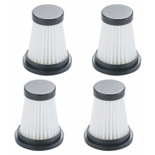 Lot de 4 filtres HEPA de rechange pour aspirateurs balais et à main sans fil, lavables et réutilisables
