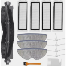 Kit de pièces de rechange pour aspirateur robot S7 S5 : brosse principale, brosses latérales, filtres HEPA et lingettes de nettoyage en mic