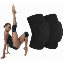 Genouillères de protection élastiques pour volley-ball, handball, sports en salle et danse, en éponge épaisse et souple