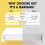 10 Pack Disposable Plastic Tablecloths, 137 x 274 cm White Rectangular Party Table Covers, Leakproof 3