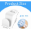 100 Pack White Hanger Connector Hooks, Cascading Clothes Hanger Hooks for Space Saving Wardrobe Storage 4