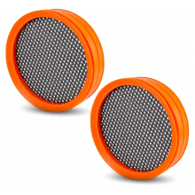 Lot de 2 filtres de rechange pour aspirateur balai sans fil, filtres à poussière lavables, installation facile