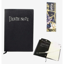 Carnet de notes cosplay sur le thème des animés avec stylo à plume, journal intime vintage pour écrire et prendre des notes.