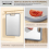 Titanium Cutting Board with Double-Sided Non-Slip Silicone Edges, Reversible Kitchen Board, 29 x 20 cm 3