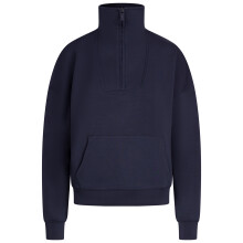 (18, Navy) Trespass Womens Centre Half Zip Sweatshirt - Jean