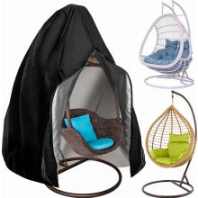 Funda para silla colgante de exterior, impermeable, de invierno, de tela Oxford 210D, resistente al viento y a los rayos UV, 190 x 115 cm.