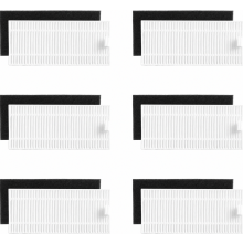 Vervangingsfilterset compatibel met de robotstofzuigers 11S, 15C, 30 en 30C, reservefilters.