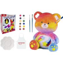 DIY Bear Lamp Painting Kit - Handmade Art Craft Set for Kids Teens Creative Gift