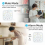 Visual Timer with Night Light, 60 Minute Countdown, Rainbow Pattern Kids Pomodoro Timer, Quiet, White 3