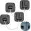 2 Pack Self Adhesive Fridge Lock with Combination Code, No Drill Child Safety Cabinet and Drawer Lock 1