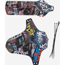 MTB Mudguard Set Compatible with Mountain Bikes, Front and Rear Bicycle Fender for Trail Cycling