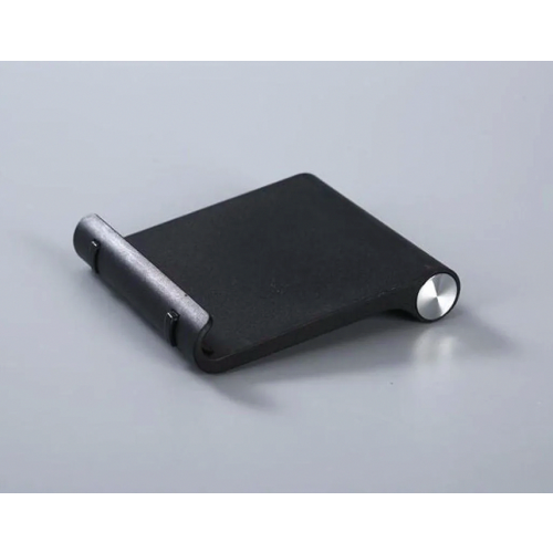 Suporte ajustável para tablets e celulares de até 10,5 polegadas, dobrável, para mesa, preto. 2