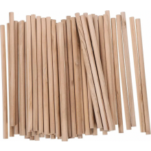 Verpakking van 100 ronde HB-potloden van natuurlijk hout zonder gum, geschikt voor tekenen, als feestartikel, voor school en kantoor.