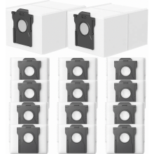 Lot de 14 sacs à poussière de rechange pour aspirateurs Ultra L20, X30, X40, X50, L10s, L40, L50 et Aqua10 Ultra