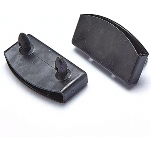 30 Pcs Black Plastic Bed Slat Holders, 54 x 10 mm Internal End Cap Brackets for Bed Frame Slat Support 2
