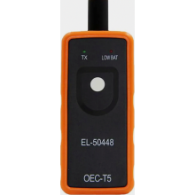 EL-50448 TPMS Relearn Tool for Tyre Pressure Sensors, OEC-T5 Handheld Reset Device, Orange and Black