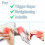 5 Pack Finger Splints, Stack Finger Brace for Trigger Finger, Mallet Finger, Capsule Tear and Immobilisation 4