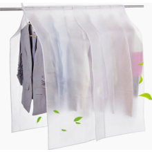 Transparante kledingrekhoes voor pakken, jassen en jurken, stofwerende kledingorganizer voor de slaapkamer