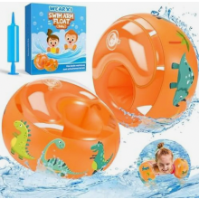 Kids Swim Armbands from 1 Year, Baby Arm Floaties for Ages 3-6, Swimming Aid Vest, 5-25 kg