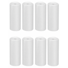 8 rouleaux de papier thermique pour appareils photo instantanés pour enfants, papier d'impression blanc sans encre pour imprimantes photo